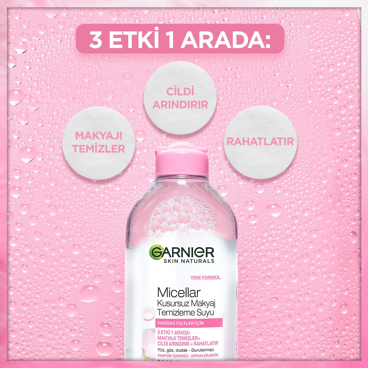  GARNIER GARNIER Garnier Micellar Kusursuz Makyaj Temizleme Suyu 200 ml  1 of 6 