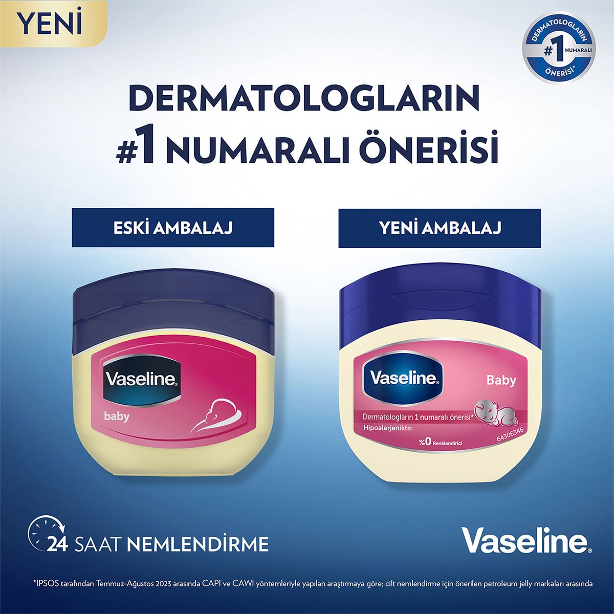  VASELINE VASELINE Vaseline Nemlendirici Jel Baby 100 ml  1 of 7 