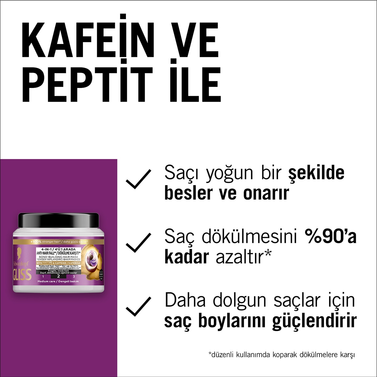  GLISS GLISS Glıss Saç Maskesi Full Hair Wonder 400 ml  1 of 9 