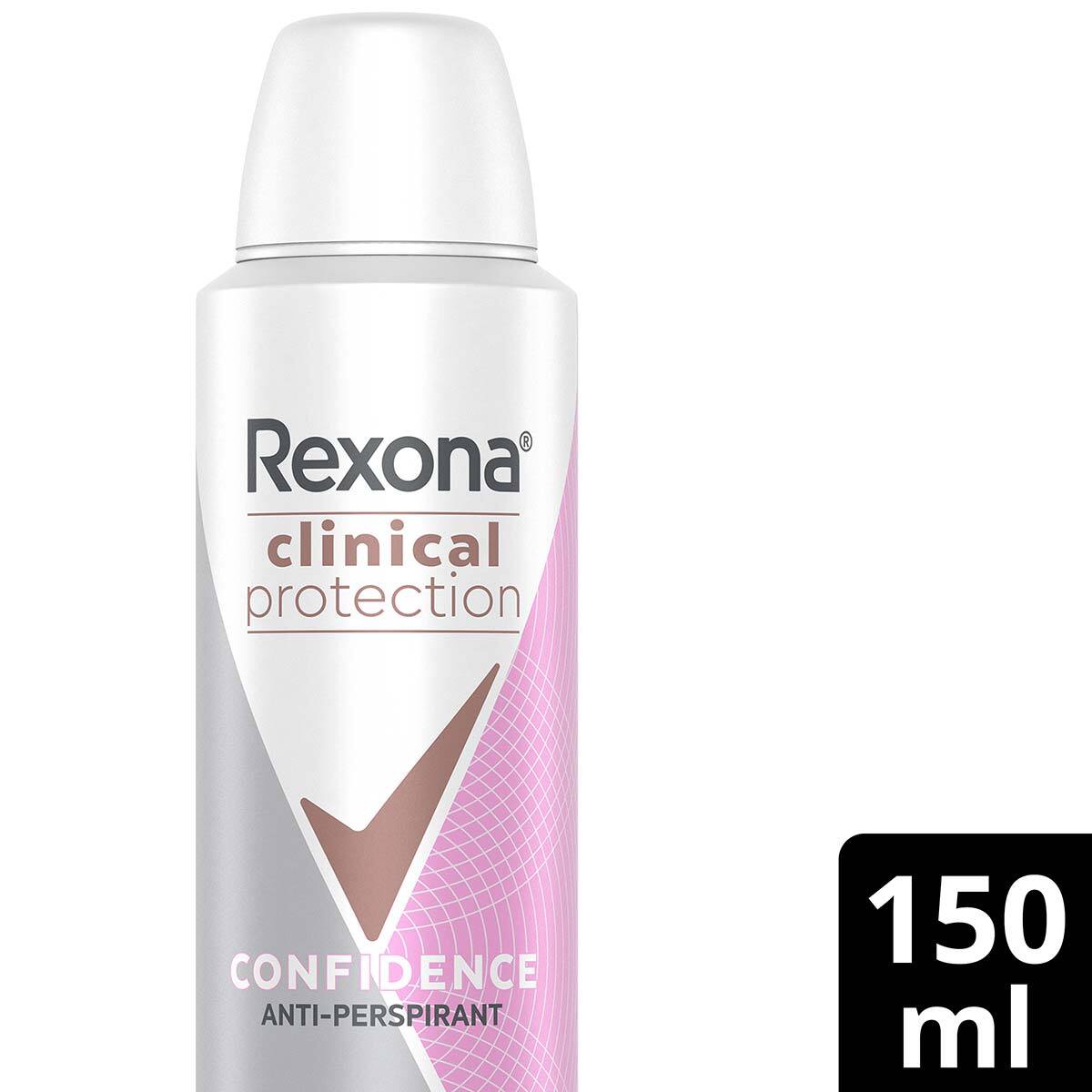  REXONA REXONA Rexona Clinical Protection Confidence Kadın Deodorant 150 ml  Rexona Clinical Protection Confidence Kadın Deodorant 150 ml