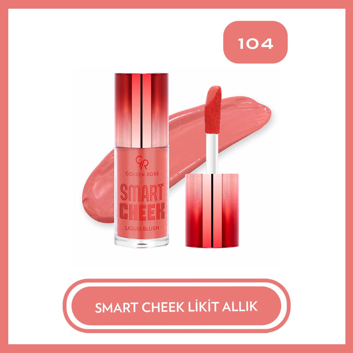 GOLDEN ROSE GOLDEN ROSE Golden Rose Smart Cheek Likit Allık 104 1 of 7