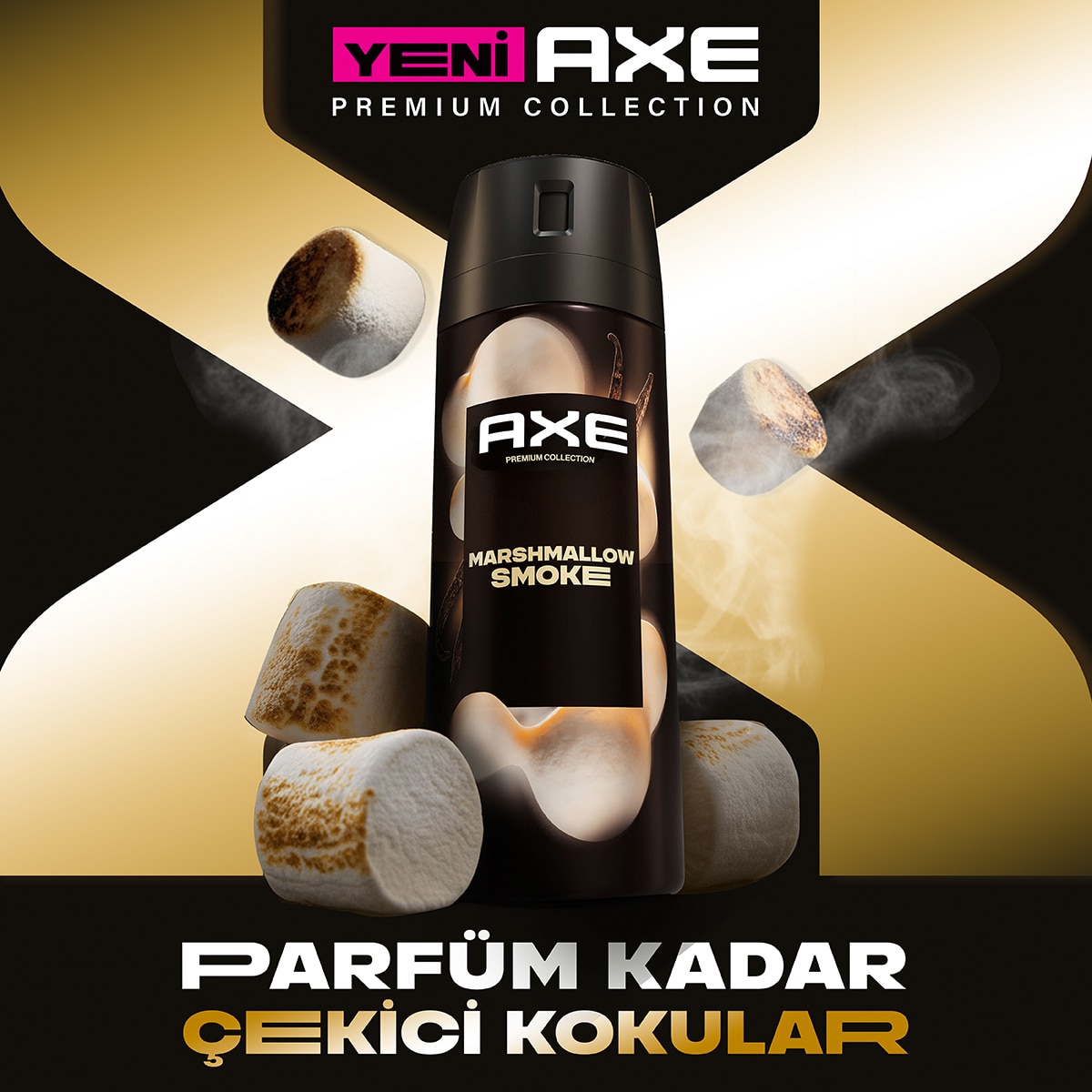  AXE AXE Axe Marshmallow Smoke Deodorant 150 ml  1 of 10 