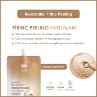 Mia Klinika Aydınlatıcı ve Beyazlatıcı Pirinç Peeling 15 ml