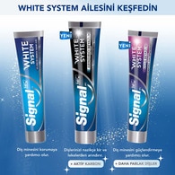 Signal White System Diş Macunu Arındırıcı Beyazlık Aktif Karbon 75 ml