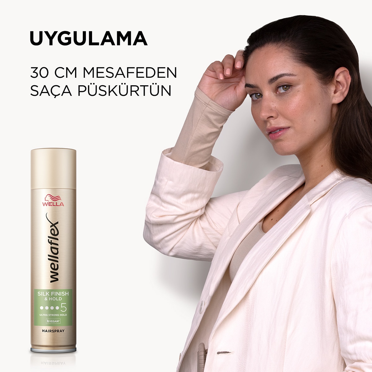  WELLA WELLA Wellaflex Silk Sprey Ultra Güçlü 250 ml  1 of 7 