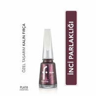  FLORMAR FLORMAR Flormar Pearly Oje No:418 Chrome Purple  1 of 1 
