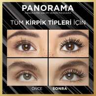 L'Oreal Paris Panorama Hacim Veren Maskara Kahverengi