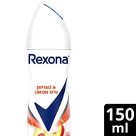  REXONA REXONA Rexona Kadın Sprey Deodorant Şeftali & Limon Otu 72 Saat Kesintisiz Üstün Koruma 150 ml  1 of 1 