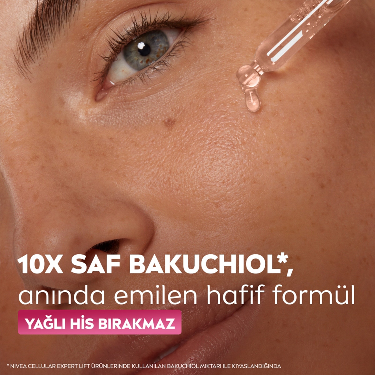  NIVEA VISAGE NIVEA VISAGE Nivea Doğal Retinol Alternatifi Bakuchiol Cilt Bakım Serumu Cellular Expert Lift 30 ml  1 of 9 