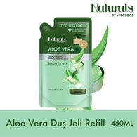  NATURALS BY WATSONS NATURALS BY WATSONS Naturals By Watsons Aloe Vera Duş Jeli Refill 450 ml  1 of 1 