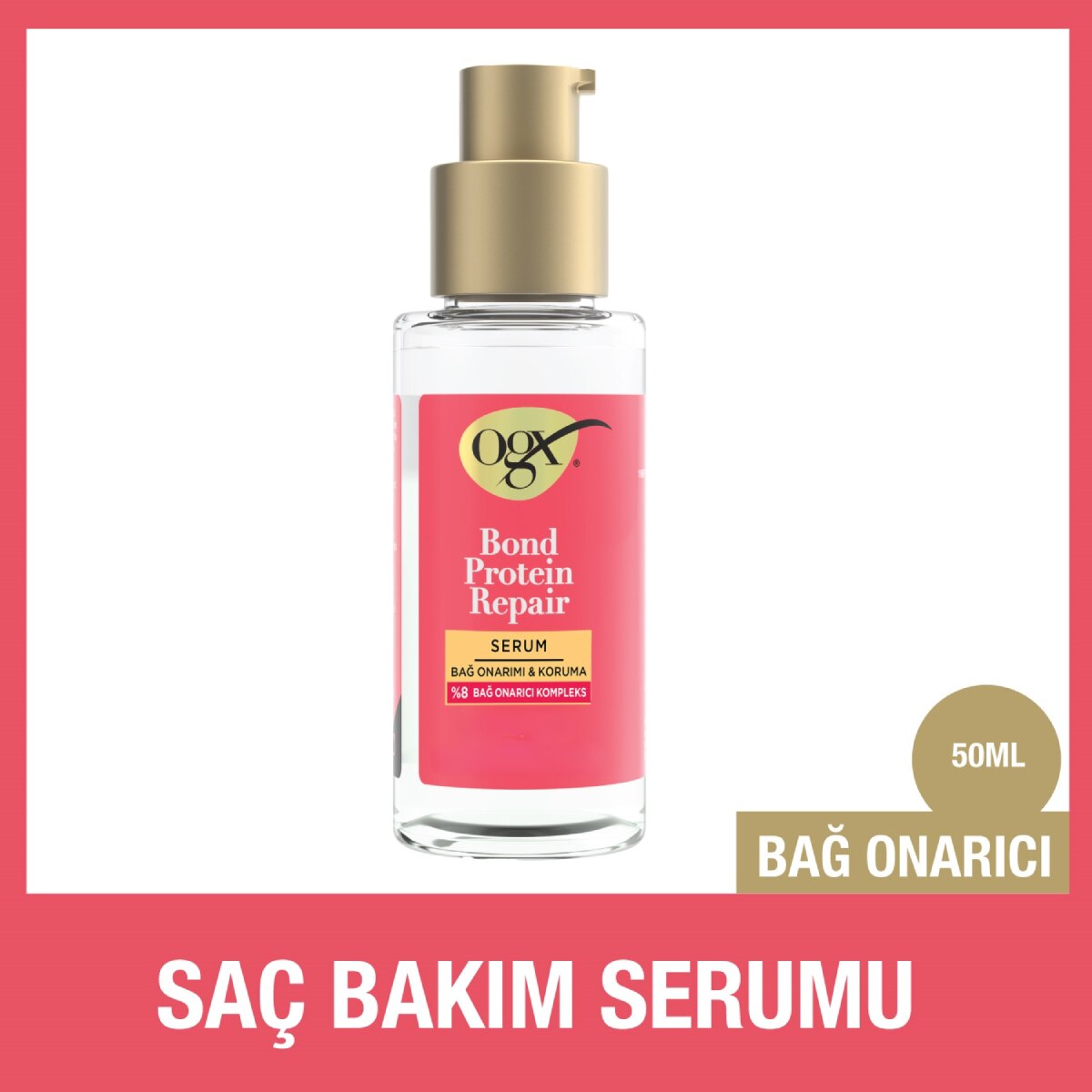  OGX OGX OGX Saç Serumu Bond Protein Repair 50 ml  1 of 2 
