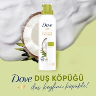 Dove Coconut Oil Duş Köpüğü 200 ml