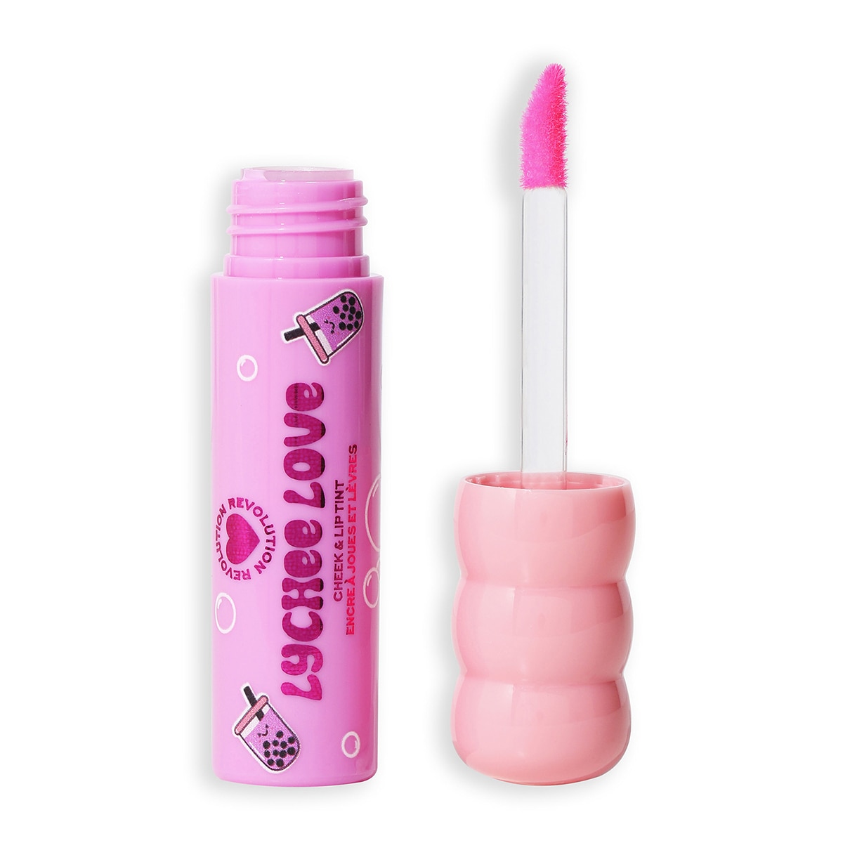  I HEART REVOLUTION I HEART REVOLUTION I Heart Revolution Milky Blush +Lip Tint Love Pink  1 of 2 