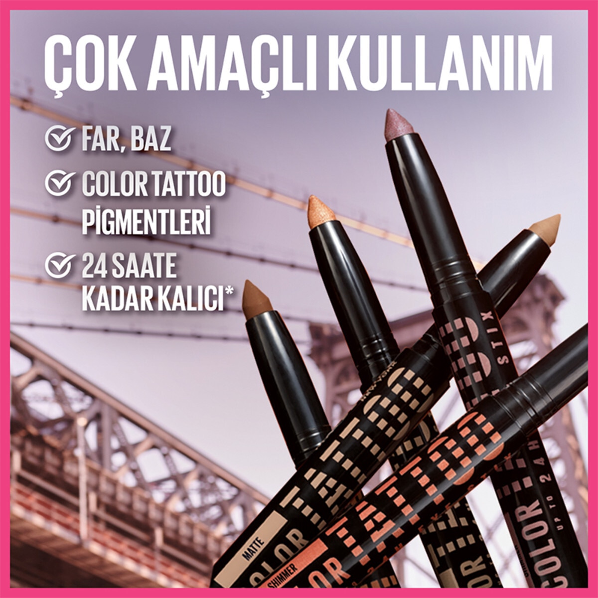 MAYBELLINE MAYBELLINE Maybelline New York Color Tattoo 24H Eye Stix Spicy 1 of 5
