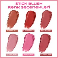 undefined UNFILTER BEAUTY Unfilter Beauty Stick Allık 58 Shy Pink 1 of 4