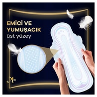 Orkid Ultra Ekstra Dörtlü Hijyenik Ped Gece Plus 14'lü