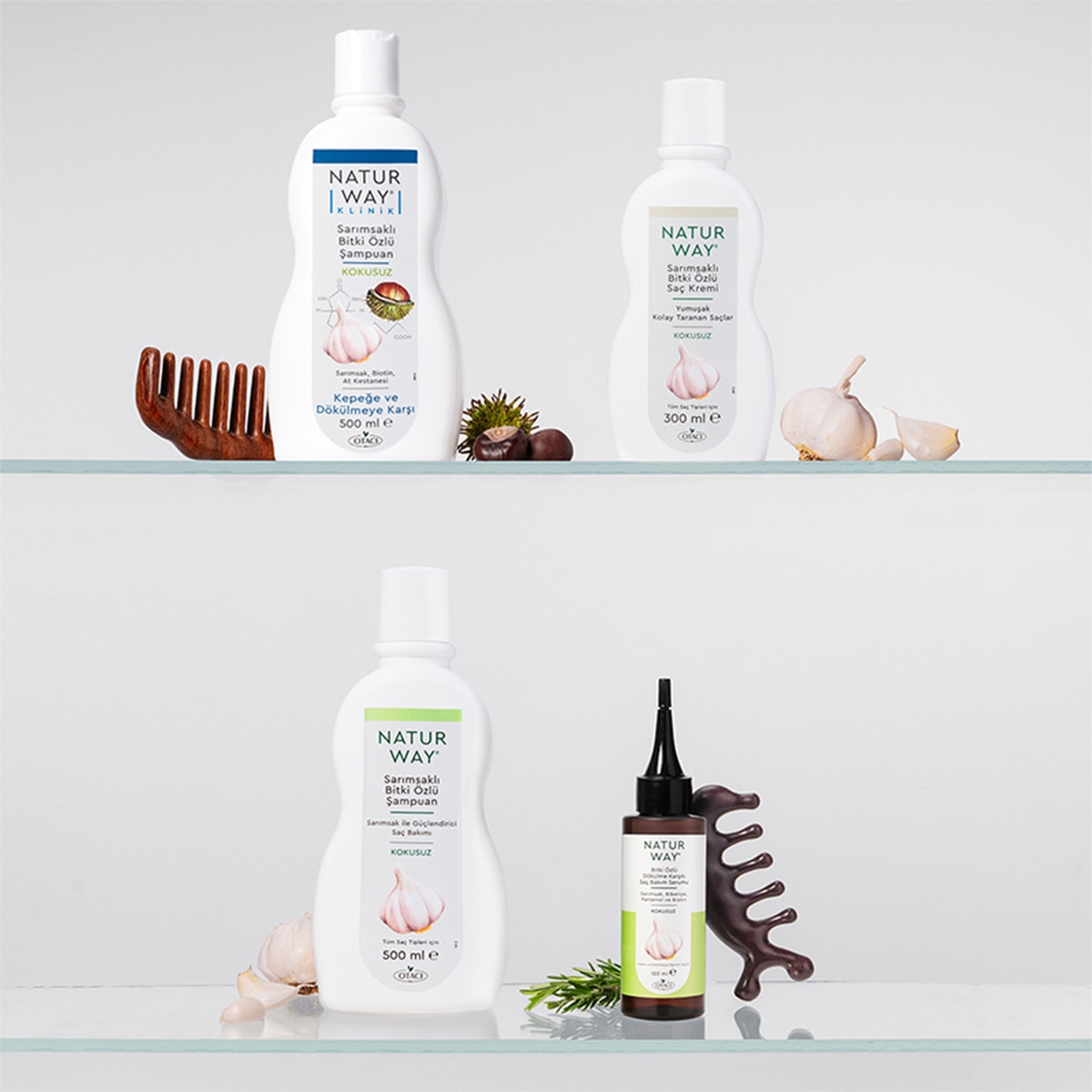 NATURWAY NATURWAY Naturway Dökülme Karşıtı Bitki Özlü Saç Bakım Serumu 100 ml 1 of 7