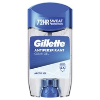  GILLETTE GILLETTE EXC. GILLETTE CLEAR GEL ARCTIC ICE DEO 70ML  1 of 10 