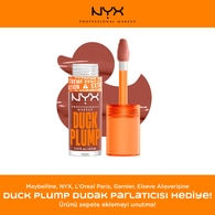  NYX NYX Maybelline, NYX, L’Oreal Paris, Garnier, Elseve alışverişine Nyx Duck Plump Dudak Parlatıcısı 05 Brown of Applause HEDİYE!  