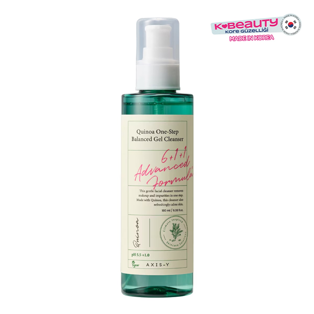 undefined AXIS-Y Axis-Y Quinoa Ph Dengeliyici Yüz Yıkama Jeli 180 ml 1 of 1 Axis-Y Quinoa Ph Dengeliyici Yüz Yıkama Jeli 180 ml