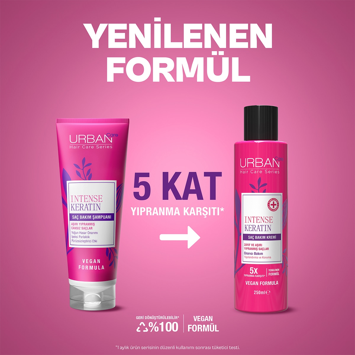  URBAN CARE URBAN CARE Urban Care Intense Keratin Yoğun Hasar Onarıcı Saç Bakım Kremi 250 ml  1 of 6 