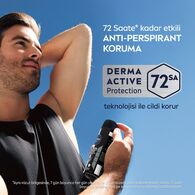 Nivea Men Erkek Sprey Deodorant  Black&White Invisible Original 48 Saat Anti-perspirant Koruma 200 ml