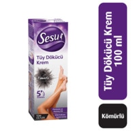 Sesu Kömürlü Tüy Dökücü Krem 100 ml
