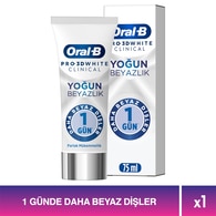  undefined ORAL-B Oral-B Pro 3D White Clinical Yoğun Beyazlık Parlak Mükemmellik Diş Macunu 75 ml  