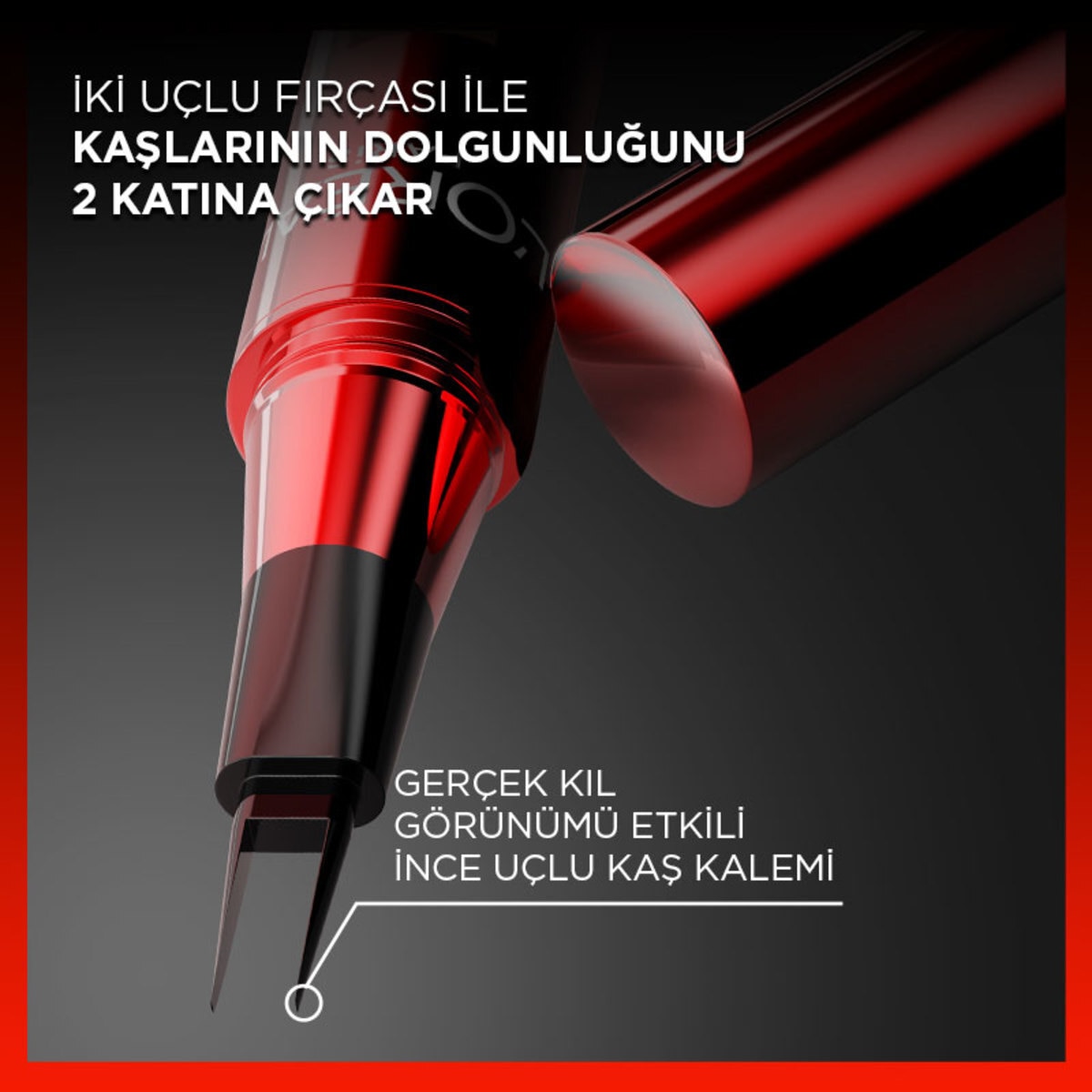 LOREAL PARIS LOREAL PARIS L'Oreal Paris Infaillible Faux Brow Ultra İnce Uçlu Kaş Kalemi Light Brunette 1 of 9