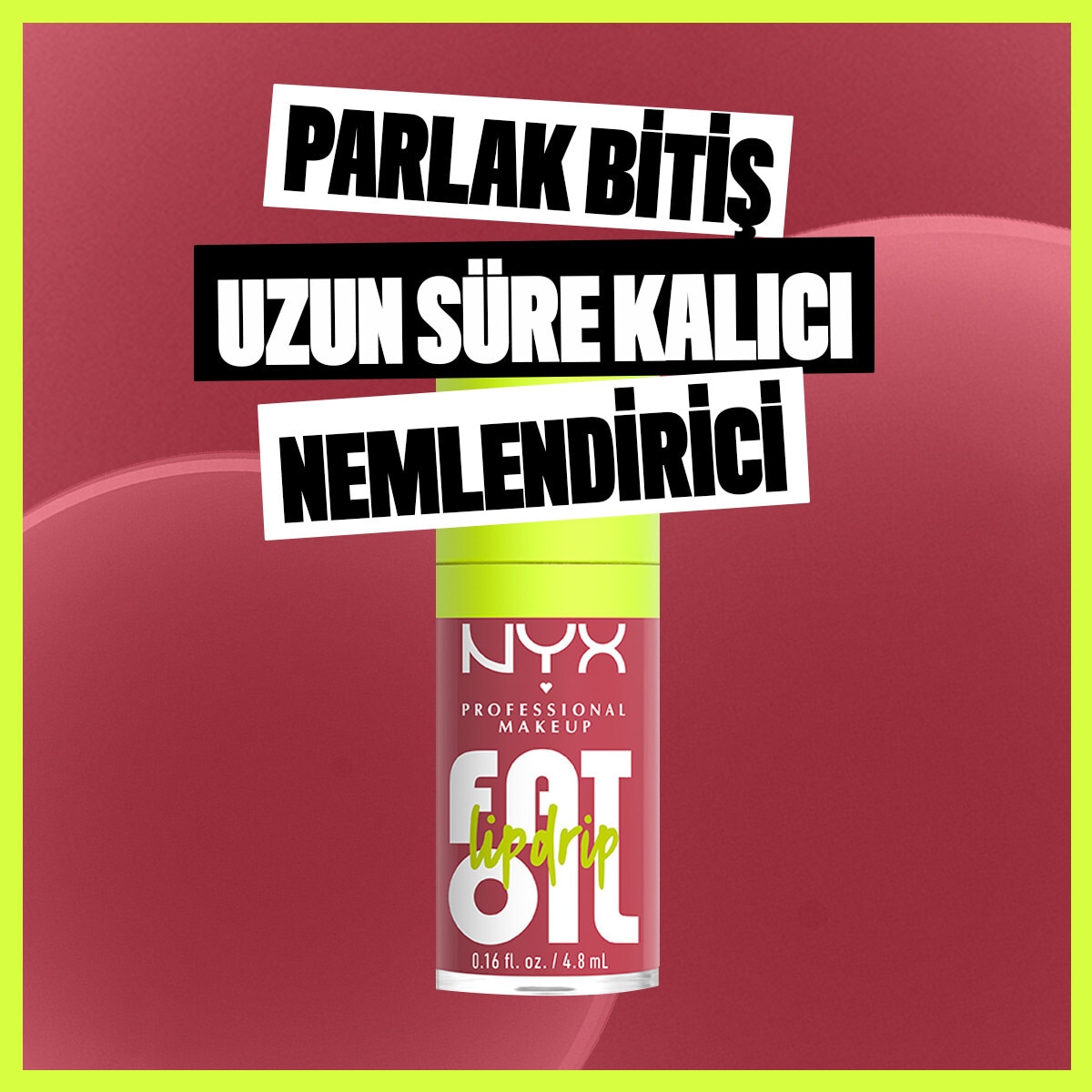  NYX NYX Nyx Professional Makeup Fat Oil Lip Drip Parlatıcı Dudak Yağı Chillin' Like A Villain  1 of 7 