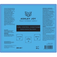 Ashley Joy Bukle Belirginleştirici Kıvırcık ve Dalgalı Saçlara Özel Bakım Kremi 250 ml