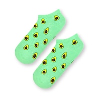 Carnaval Avokado Desen Sneaker Çorap