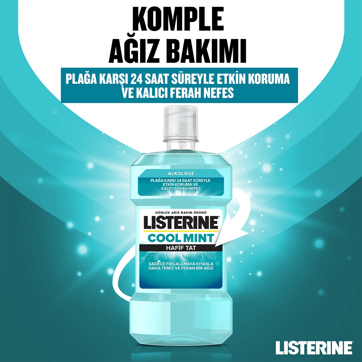  LISTERINE LISTERINE Listerine Cool Zero Ağız Suyu 250 ml  1 of 7 