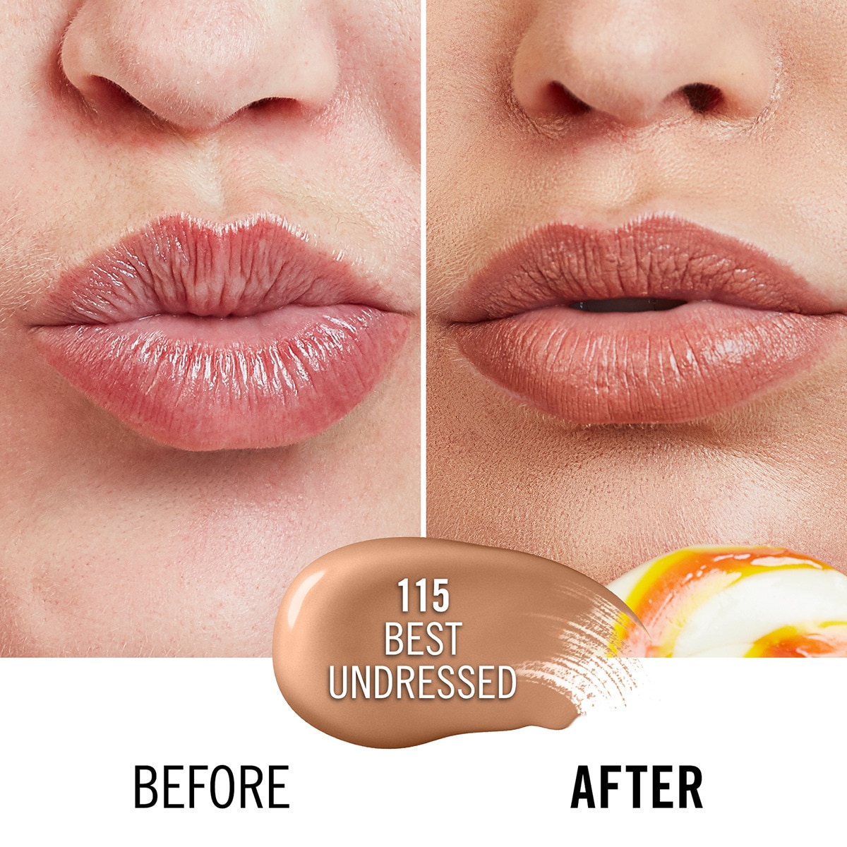  RIMMEL LONDON RIMMEL LONDON Rimmel London Provocalips Likit Ruj Best Undressed 115  1 of 4 