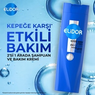 Elidor Şampuan ve Saç Bakım Kremi Kepeğe Karşı Etkili 400 ml