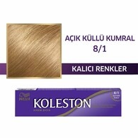  KOLESTON TÜP KOLESTON TÜP Wella Koleston Single Tüp Boya 8/1 Açık Küllü Kumral 