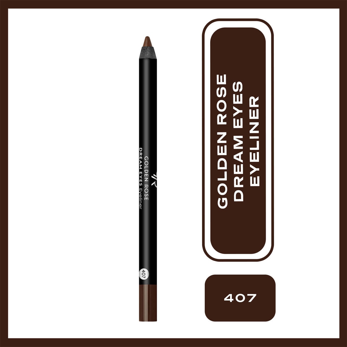 GOLDEN ROSE GOLDEN ROSE Golden Rose Dream Eyes Eyeliner No: 407 1 of 3