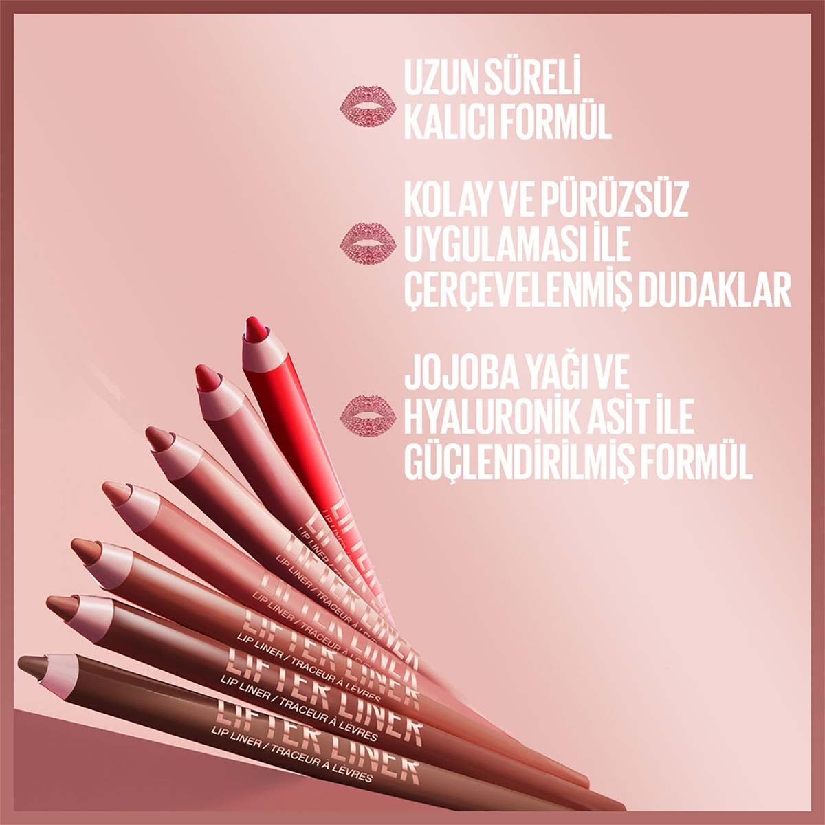  MAYBELLINE MAYBELLINE Maybelline New York Lifter Liner Dudak Kalemi 013 Maybe It's  1 of 5 
