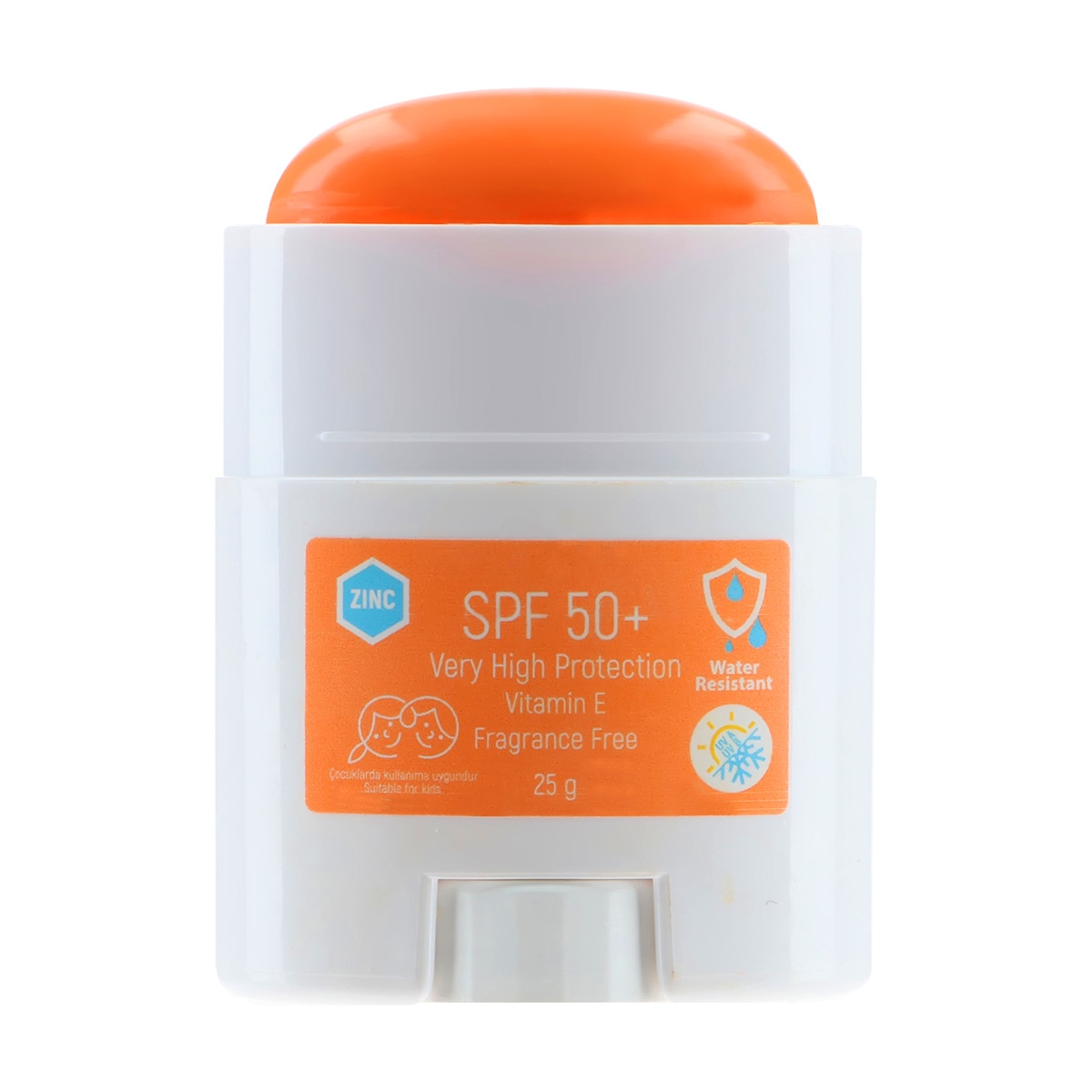  BİLGE ÖZTÜRK BİLGE ÖZTÜRK Bilge Öztürk Renkli Güneş Koruyucu Stick Turunc Spf50 25 gr  1 of 4 