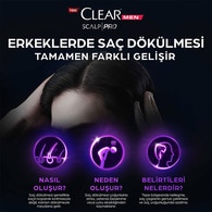 Clear Men Scalp Pro Saç Dökülmesine Karşı Güçlendirici Serum 70 ml