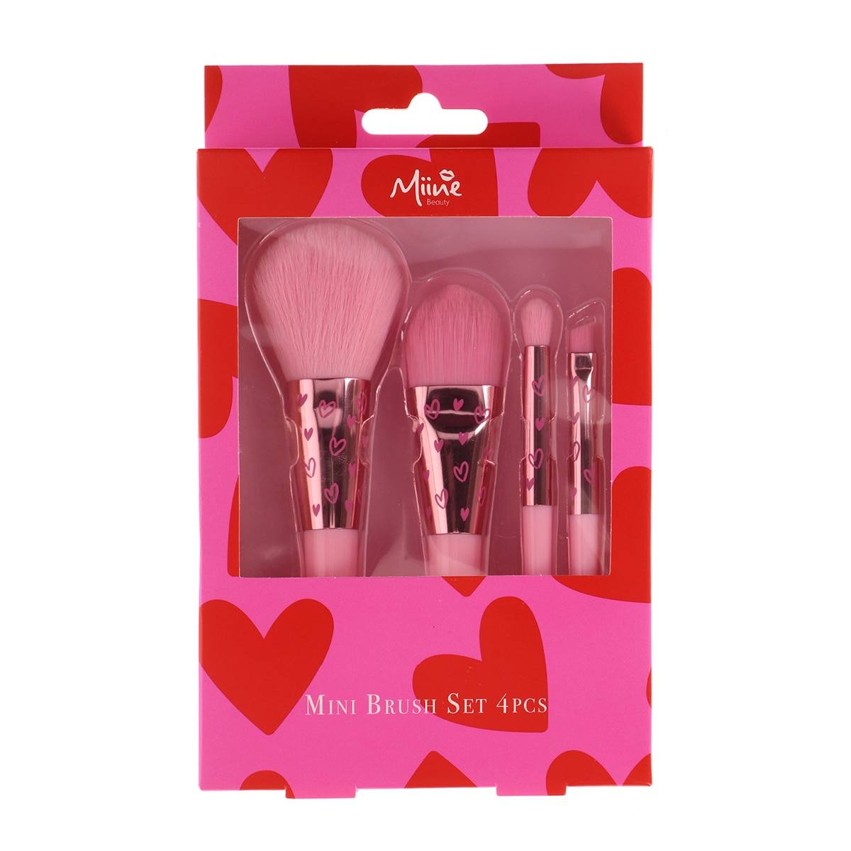 MIINE MIINE Miine Sevgililer Günü Makyaj Fırça Seti 4'lü 1 of 2