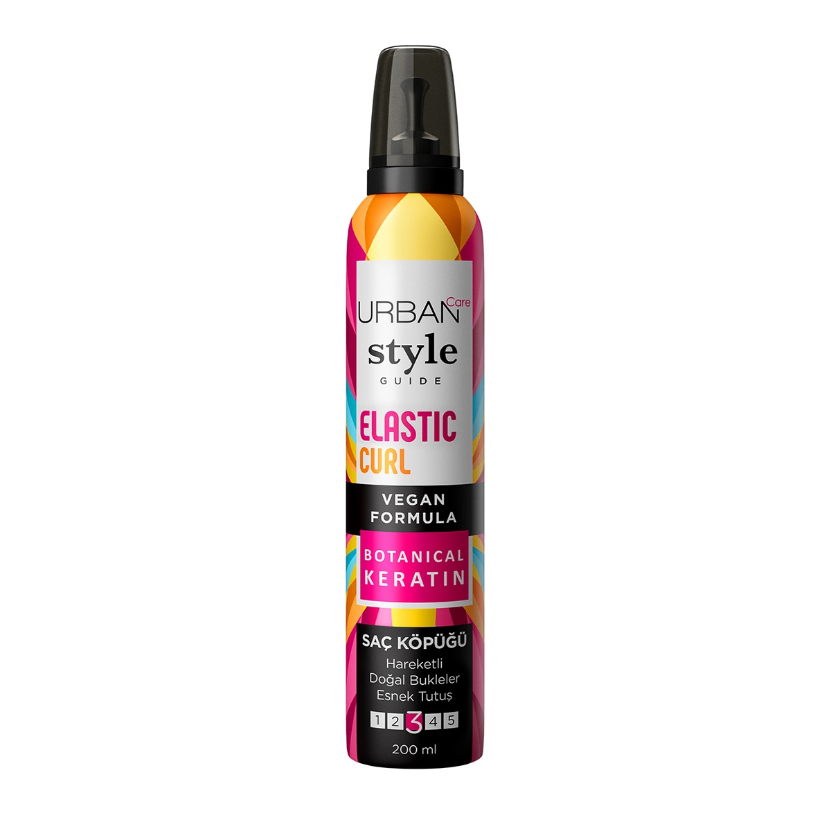  URBAN CARE URBAN CARE Urban Care Style Guide Saç Köpüğü Elastic Curl 200 ml  1 of 4 