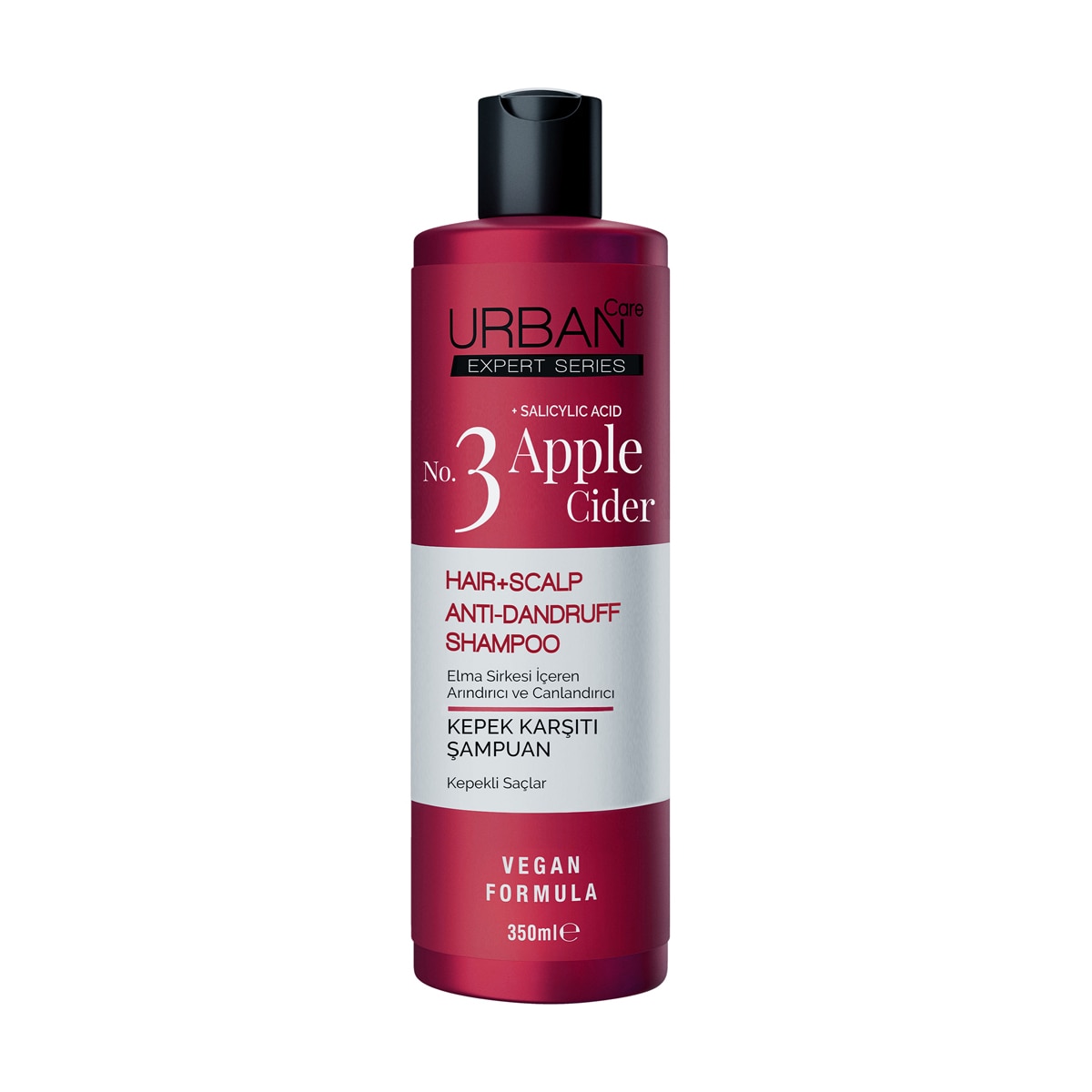  URBAN CARE URBAN CARE Urban Care No.3 Expert Apple Cider Kepek Karşıtı Şampuan 350 ml  1 of 6 