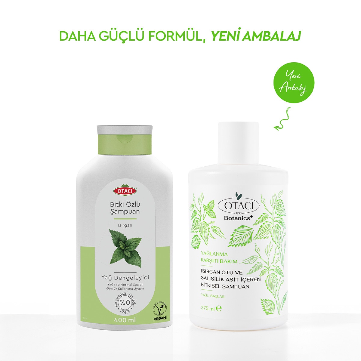 OTACI OTACI Otacı Botanics+ Yağlanma Karşıtı Bitkisel Bakım Şampuanı 375 ml 1 of 8