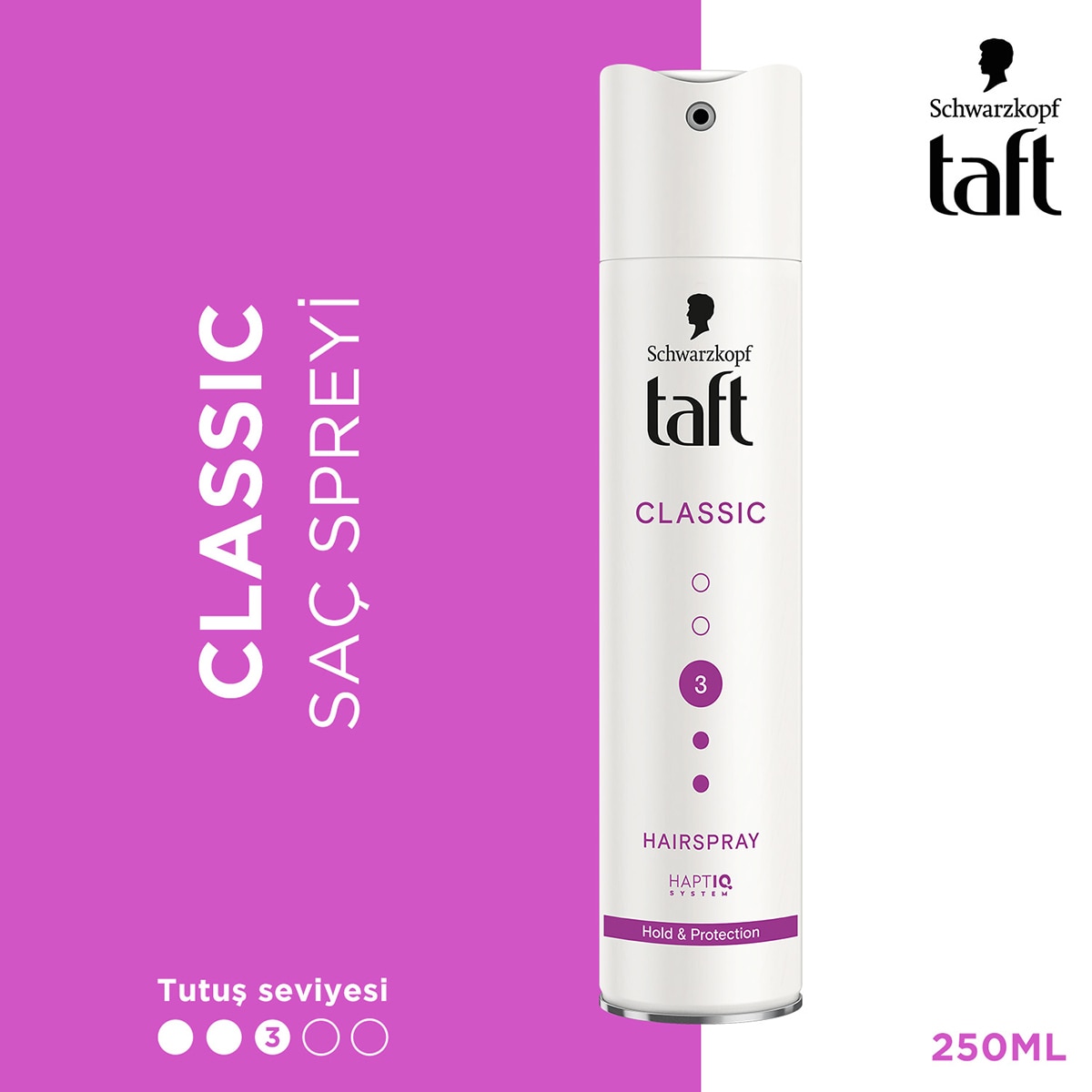 TAFT TAFT Taft Ekstra Güçlü Sprey 250 ml 1 of 6