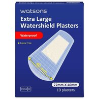  WATSONS WATSONS Watsons Büyük Boy Su Geçirmez Yara Bandı 10'lu  1 of 1 