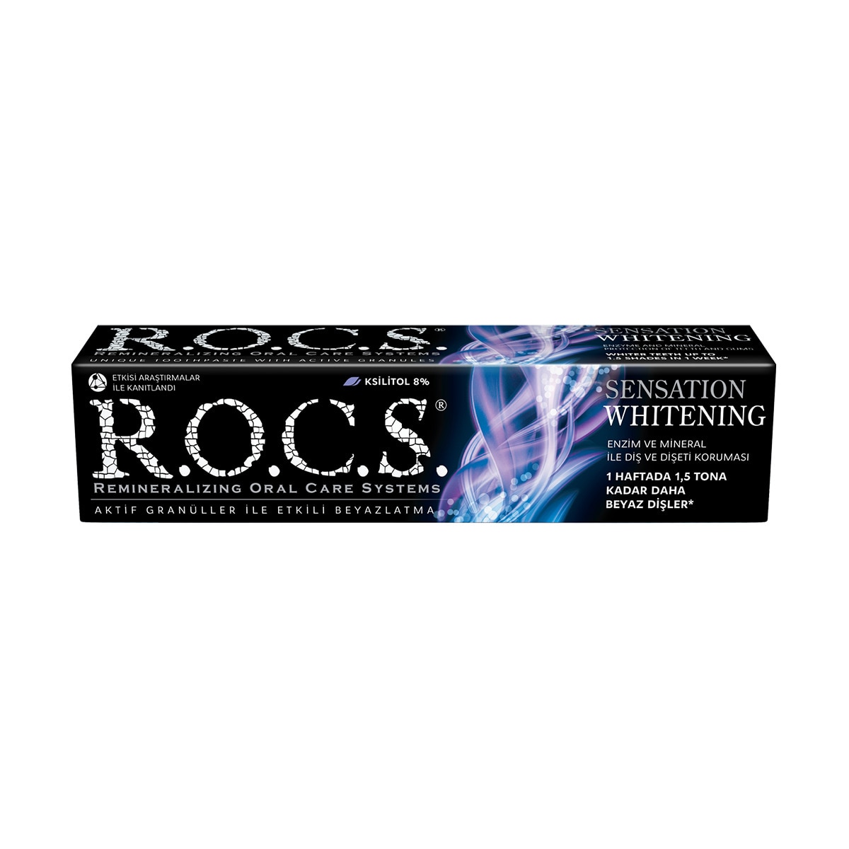  ROCS ROCS Rocs Sensations Ekstra Beyazlatıcı Diş Macunu 60 ml  1 of 3 