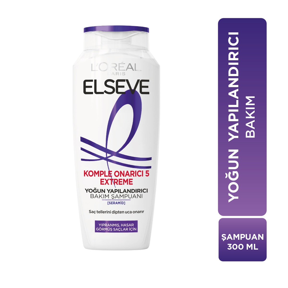  ELSEVE EXC. ELSEVE EXC. Elseve Şampuan Komple Onarıcı 5 Extreme 300 ml  1 of 1 Elseve Şampuan Komple Onarıcı 5 Extreme 300 ml