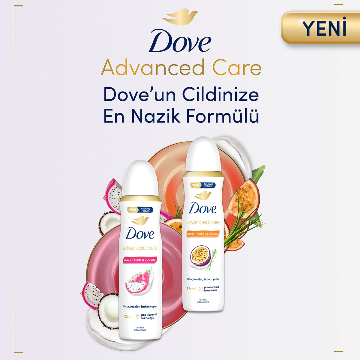  DOVE DOVE EXC. Dove Sprey Deodorant Dragon&Coconut 150 ml  1 of 7 