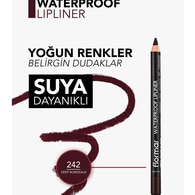 FLORMAR FLORMAR Flormar Yüksek Pigmentli & Mat Bitişli Suya Dayanıklı Dudak Kalemi No: 242 Deep Bordeaux 1 of 5